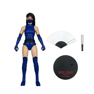 Mortal Kombat Klassics Wave 1 Kitana Red Platinum 7 Inch Scale Action Figure