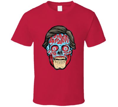 They Live Head Movie Vintage Retro Style Vintage Retro Style T-shirt