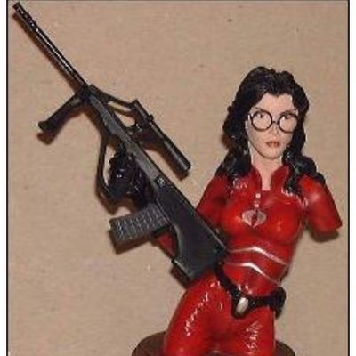 G.I. Joe Baroness Red Suit Crimson Guard Limited Edition of 150  Resin Bust