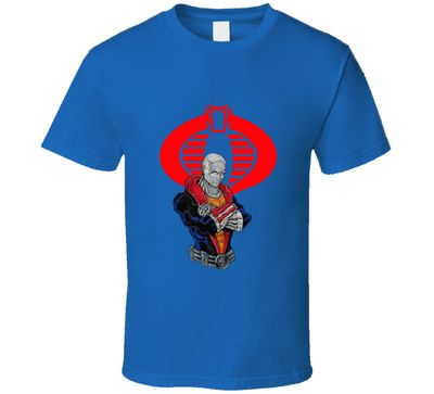 G.i. Joe Destro And Cobra Logo Vintage Retro Style T-shirt