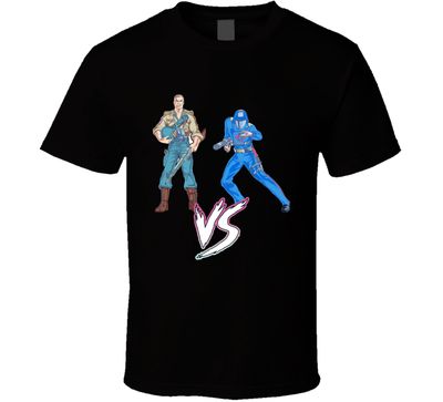 G.i. Joe Duke Vs Cobra Commander Vintage Retro Style Vintage Retro Style T-shirt