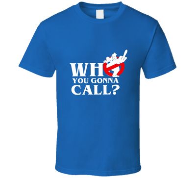 Ghostbusters Who You Gonna Call Fu.. You Vintage Retro Style T-shirt