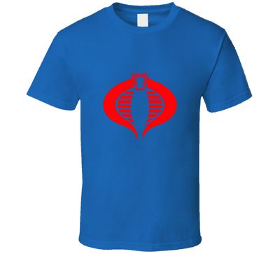 G.i. Joe Cobra Logo Vintage Retro Style T-shirt