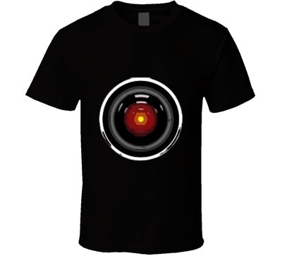 2001 A Space Odyssey Hal Vintage Retro Style T-shirt
