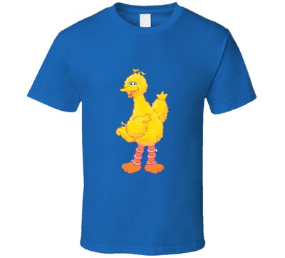 Sesame Street Big Bird Vintage Retro Style T-shirt