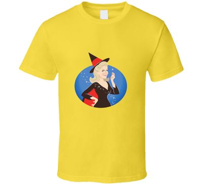 Samantha The Witch  Cartoon Opening Magic Vintage Retro Style Vintage Retro Style T-shirt
