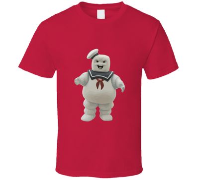 Ghostbusters Stay Puff Marshmallow Man Vintage Retro Style T-shirt