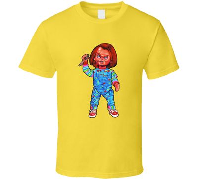 Chucky Say Hello To My Knive Vintage Retro Style Vintage Retro Style T-shirt