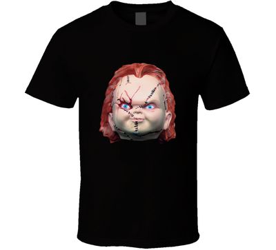 Chucky Head Horror Vintage Retro Style Vintage Retro Style T-shirt