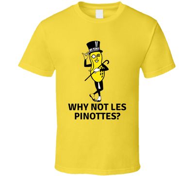 Mr. Peanut Why Not Les Pinottes Vintage Retro Style T-shirt