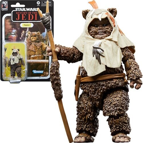 Star Wars The Black Series Return of the Jedi 40th Anniversary 6-Inch Paploo the Ewok Action Figure