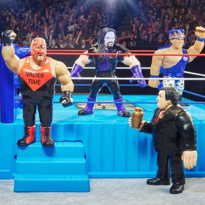 WWE Retro 4 Pack Mattel Creation Exclusive Undertaker, Vader, Bearer and Lawler Action Figures