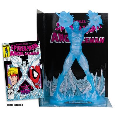 Marvel X-Men Iceman 1:6th Scale Collectible with Scene (Marvel Tales #229) Red Platinum Edition