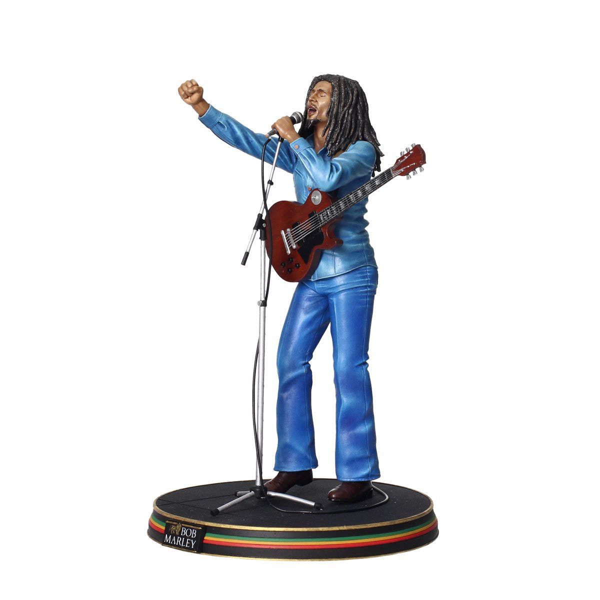 Bob Marley Live at the Rainbow Theatre 1977 Concert Posed Figure