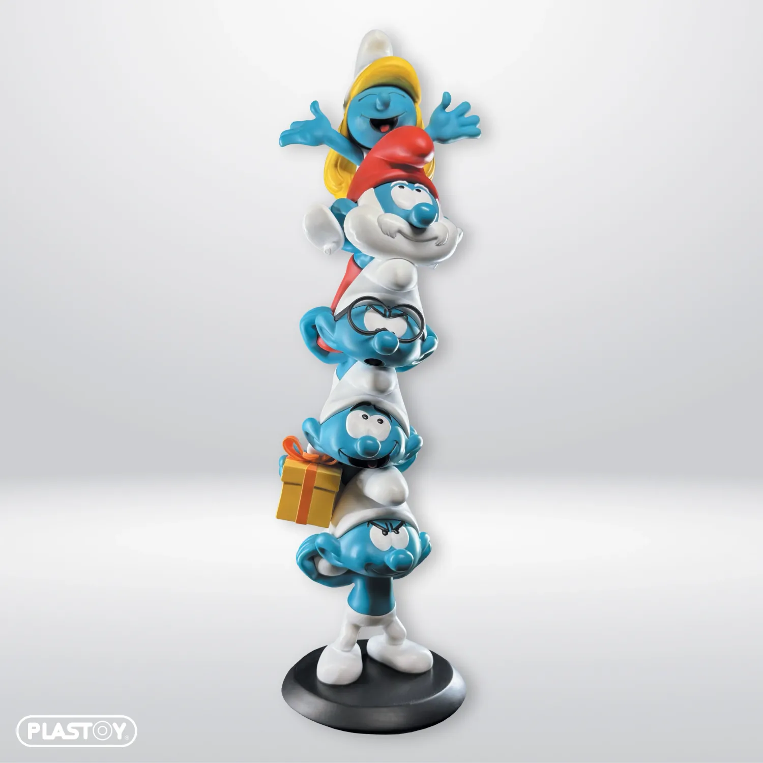 Smurf Column 12 Inch Limited Edition Resin Statue