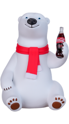 MINIX 12CM COCA COLA POLAR BEAR