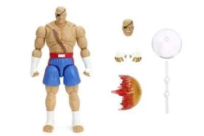 Ultra Street Fighter II Sagat 6 Inch Action Figure