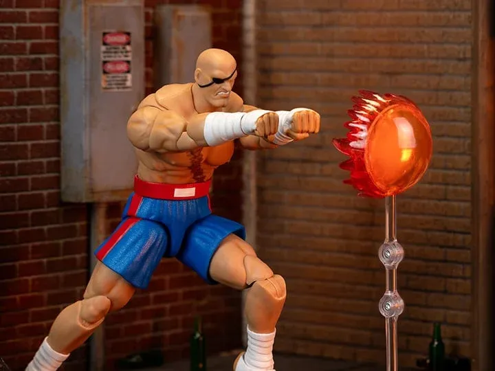 Ultra Street Fighter II Sagat 6 Inch Action Figure