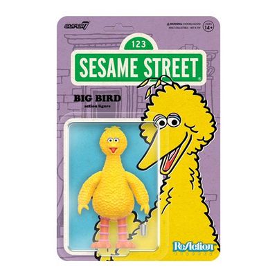 Sesame Street Big Bird 3 3/4 Inch ReAction Figure