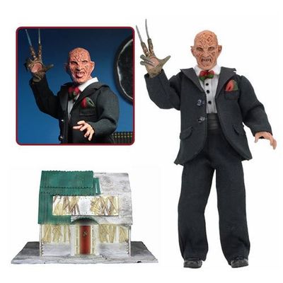 Nightmare on Elm Street 3 Tuxedo Freddy 8 Inch Cloth Action Figure