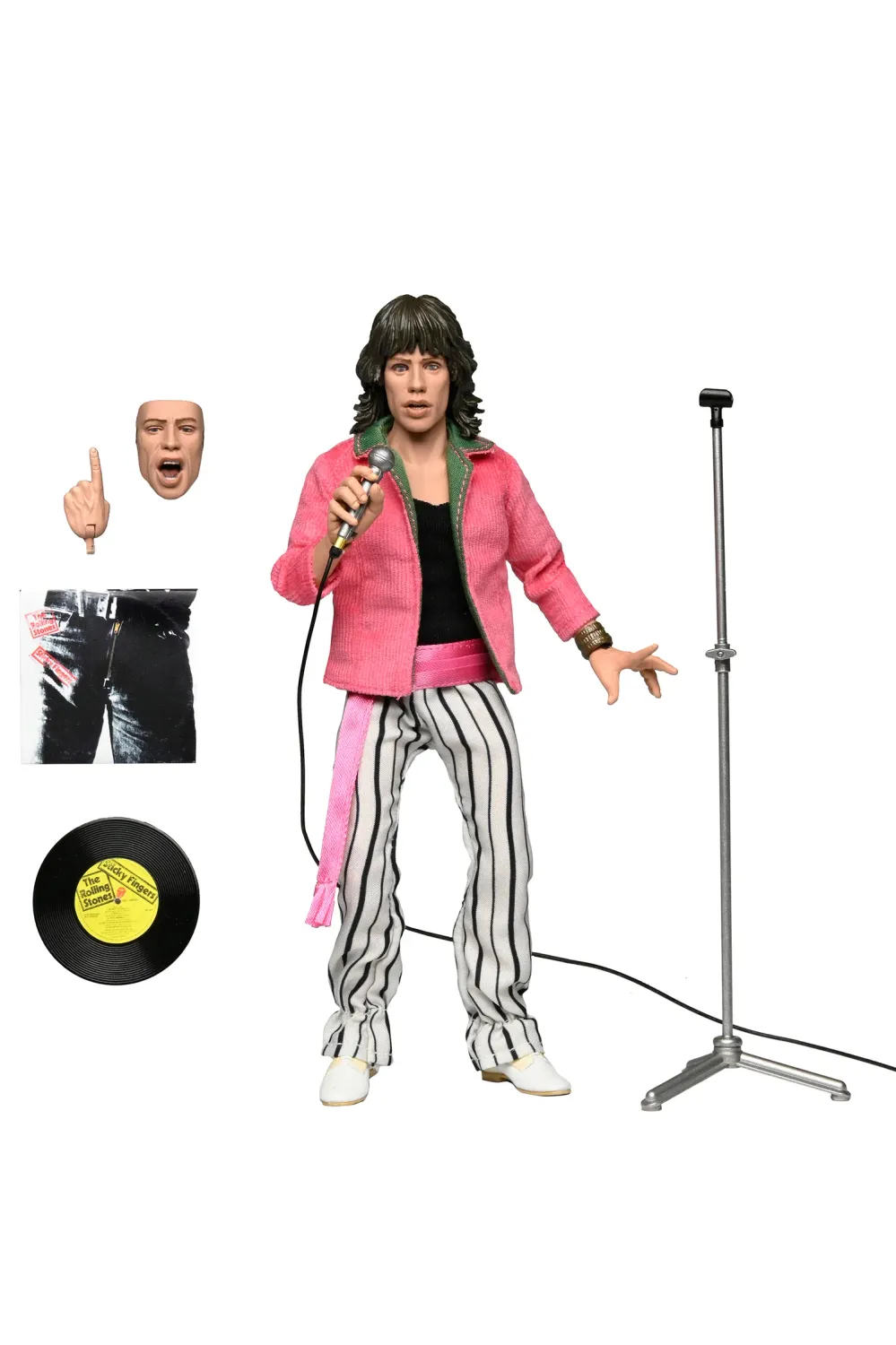 The Rolling Stones Set of 2 Mick Jagger and Keith Richards (1975