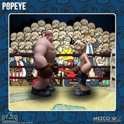 Popeye 5 Points Popeye and Oxheart Boxed Set Figure with Ring