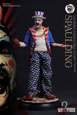 Figurine d'Action House of 1000 Corpses Captain SpauldingWS017 WHY STUDIO Échelle 1/6
