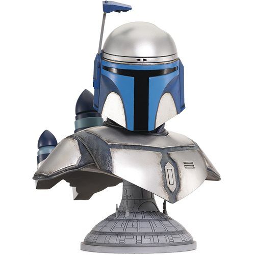 Star Wars: Attack of the Clones Jango Fett Legends in 3D 1/2 Limited Edition Scale Bust