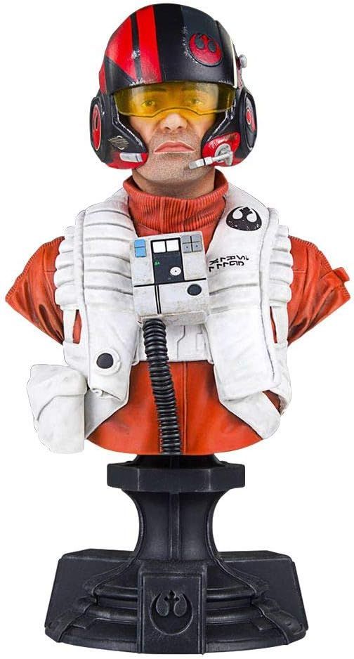 Star Wars: The Force Awakens Poe Dameron X Wing Pilot Limited Edition Classic Bust