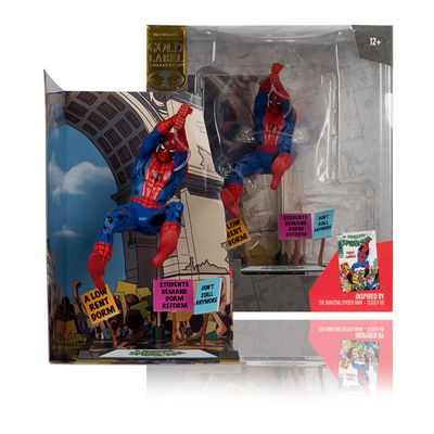 Marvel Spider-Man The Amazing Spider-Man #68 1/10 Scale Gold Label Posed Figure