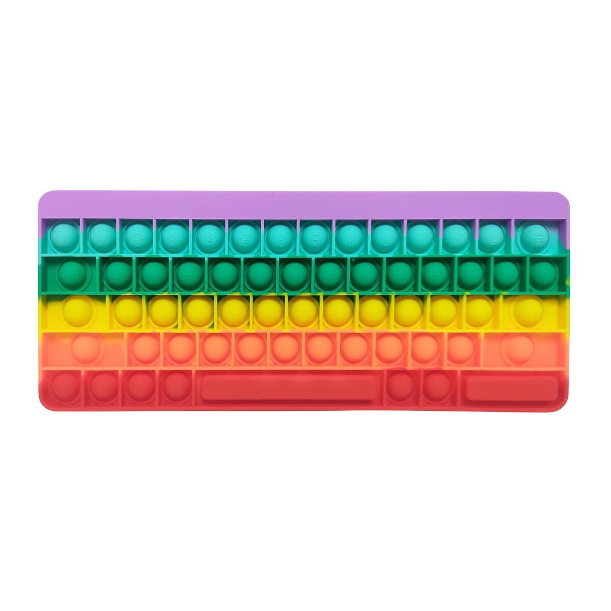 Push Popper - Rainbow Keyboard