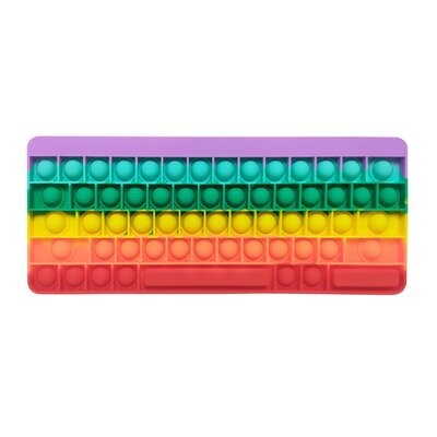 Push Popper - Rainbow Keyboard