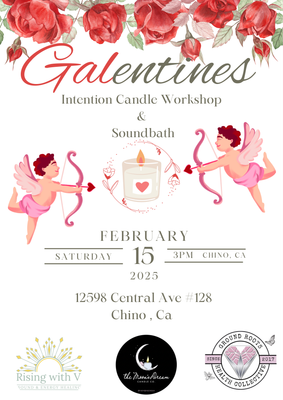 GALentines Candle Workshop  &amp; Soundbath