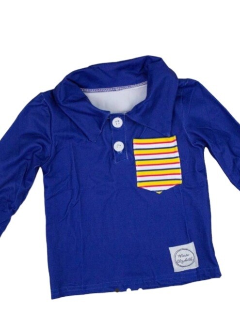 Long Sleeved Polo Shirt