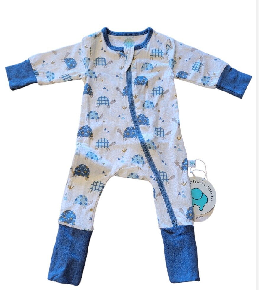 Grow With Me Rompers /
Blue Toby Turtle
