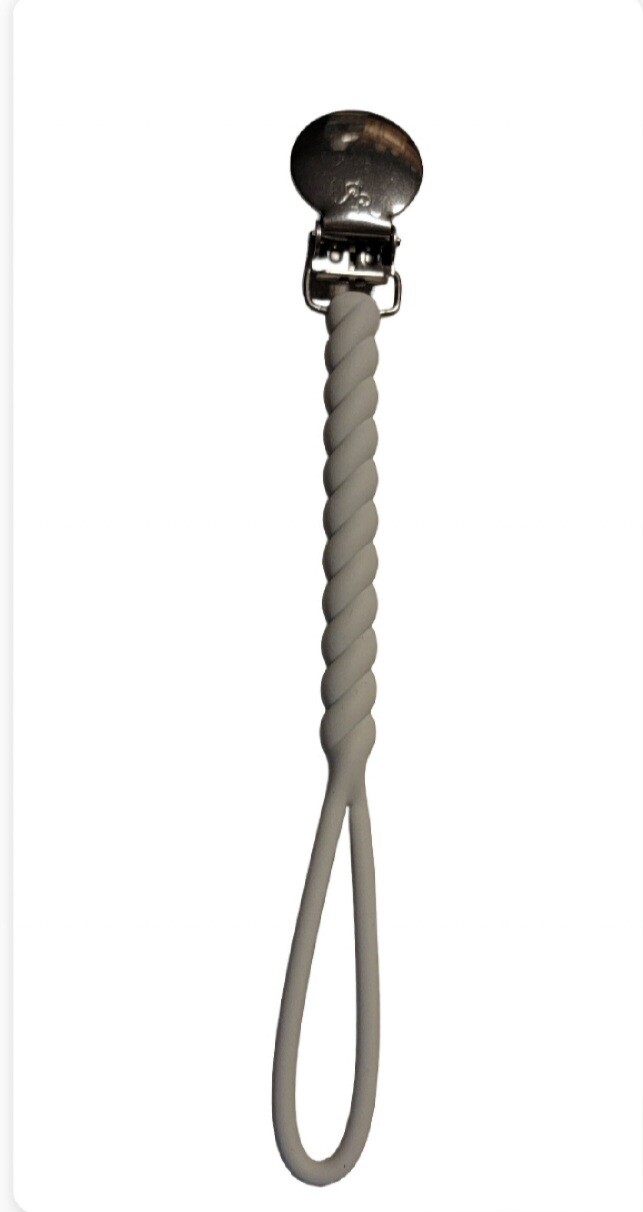 Cutie Clip
Light Gray Braid