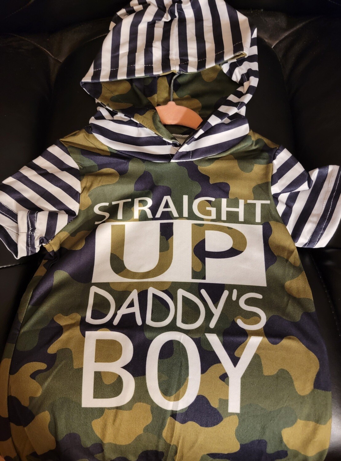 Daddy&#39;s Boy Camo Romper