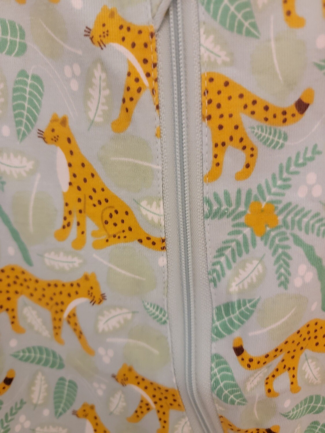 Grow With Me Romper / Leopard