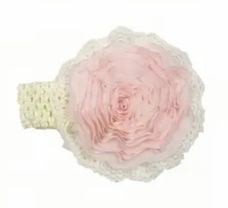 Haute Baby Pink Lullaby Baby Headband  / 
Infant