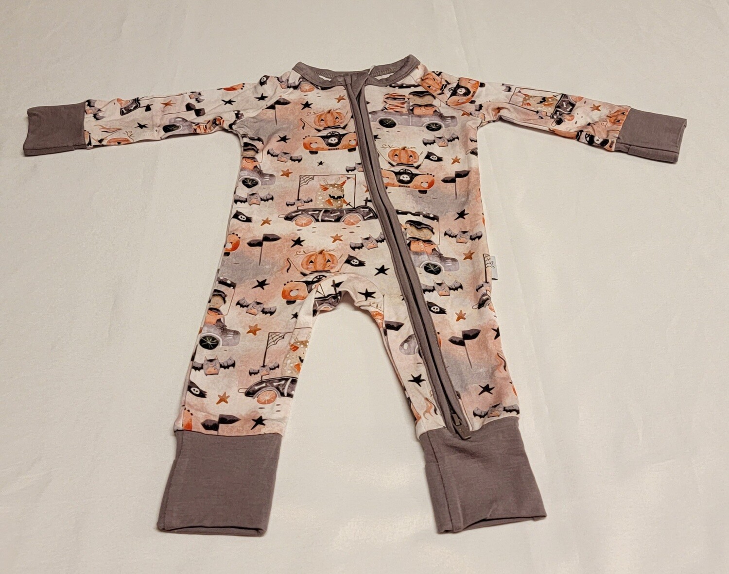 Monsters Bamboo Halloween Romper