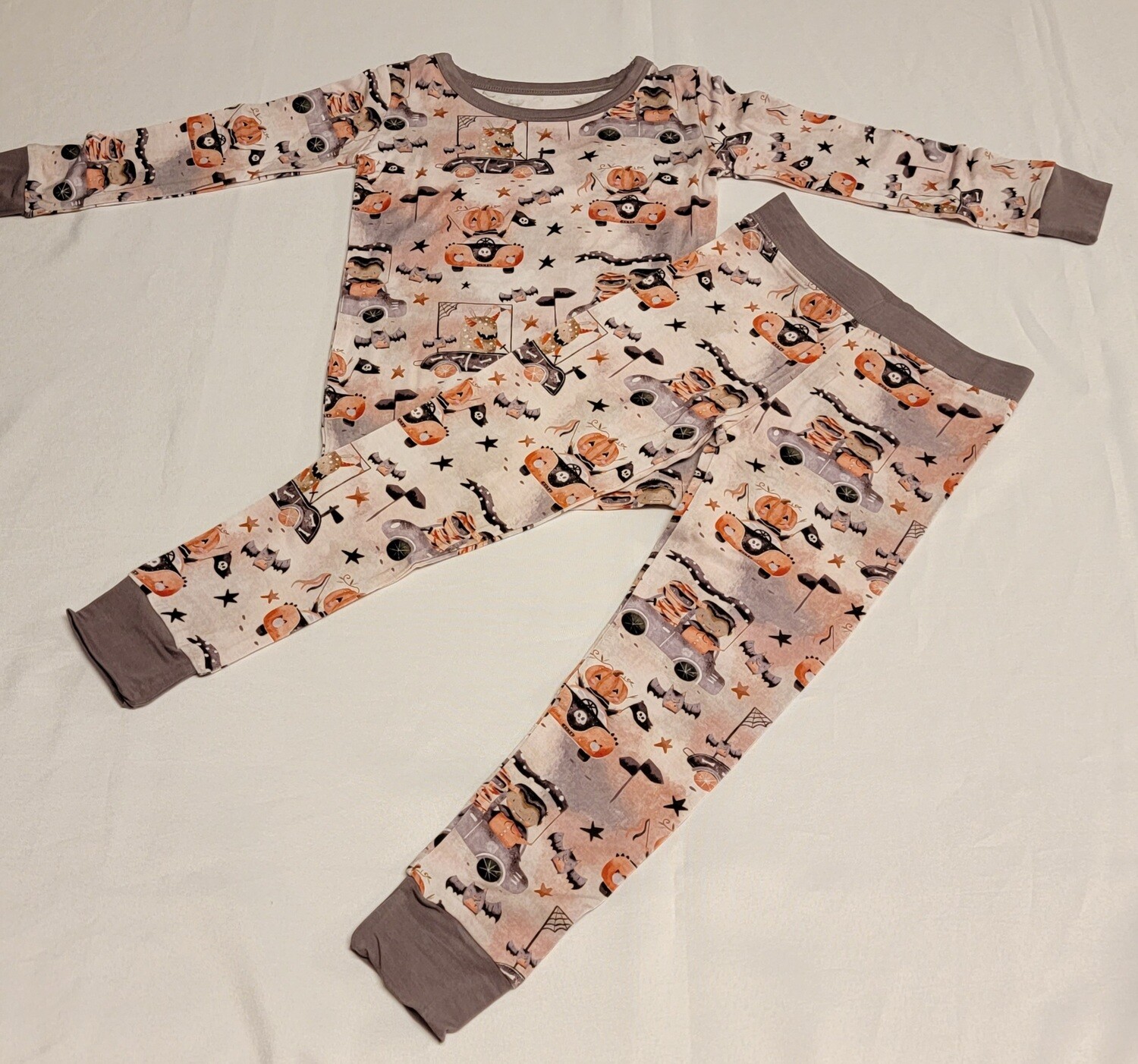 Monsters Halloween Bamboo/ Pajama Set