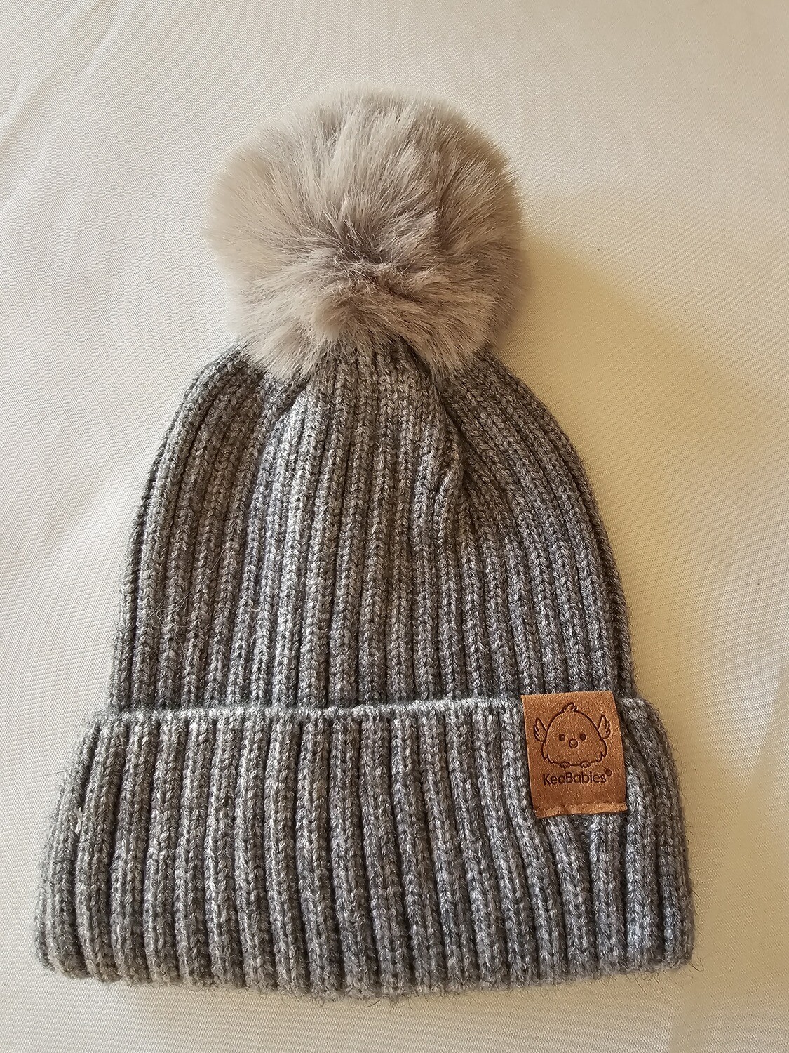 Knit Hat with PomPom