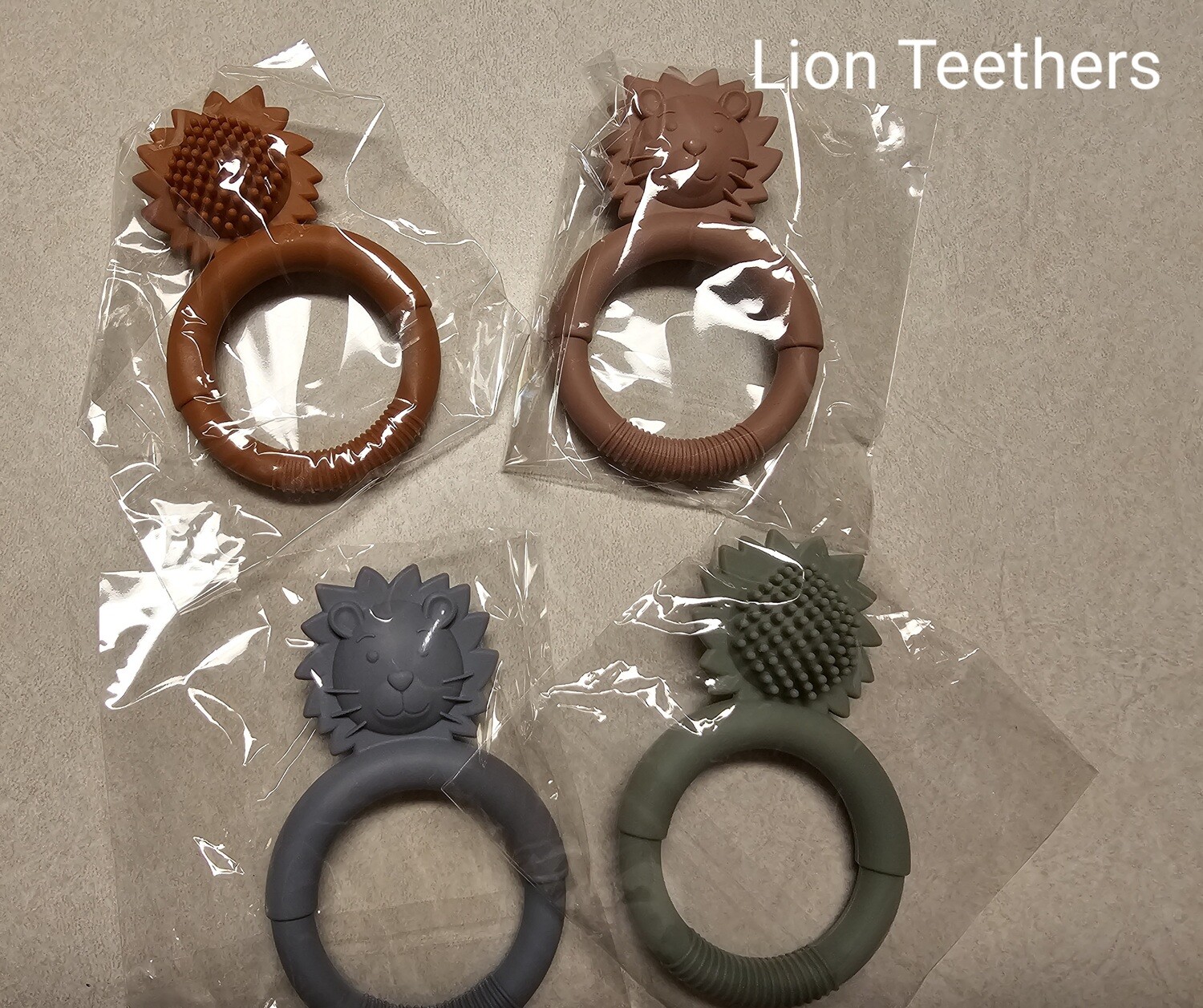 Lion Silicone Teethers