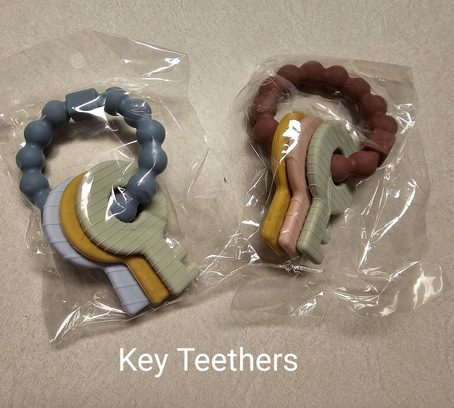 Key Silicone Teethers