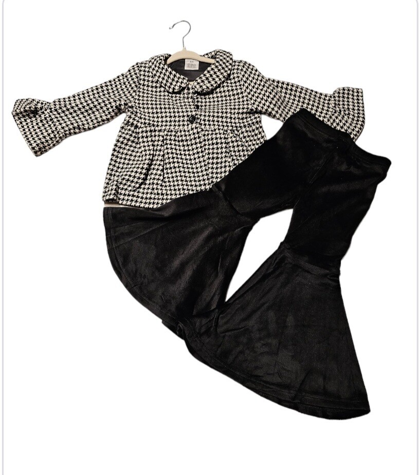 Black Velvet Bell Bottoms