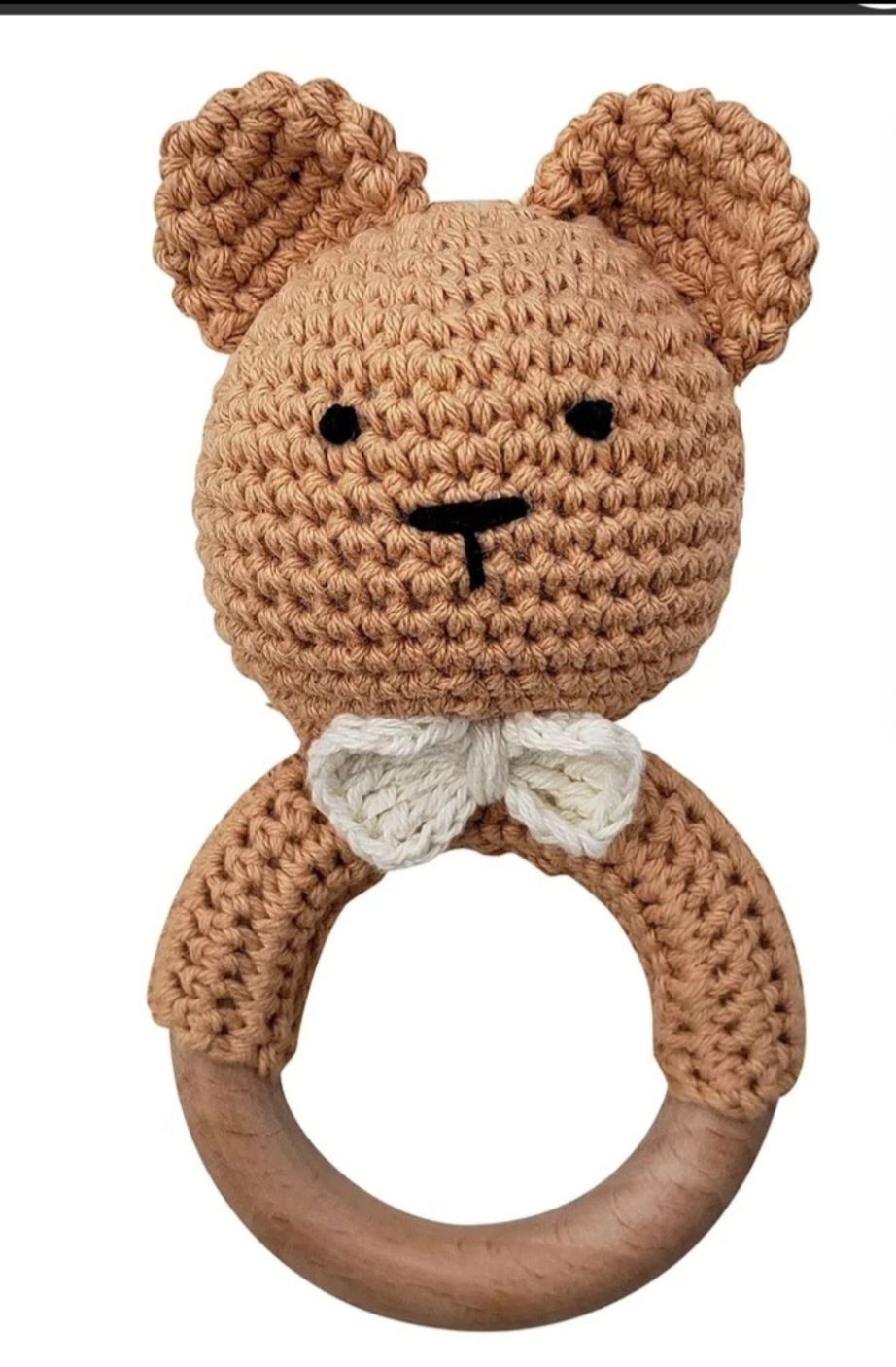 Crochet Rattle Bear