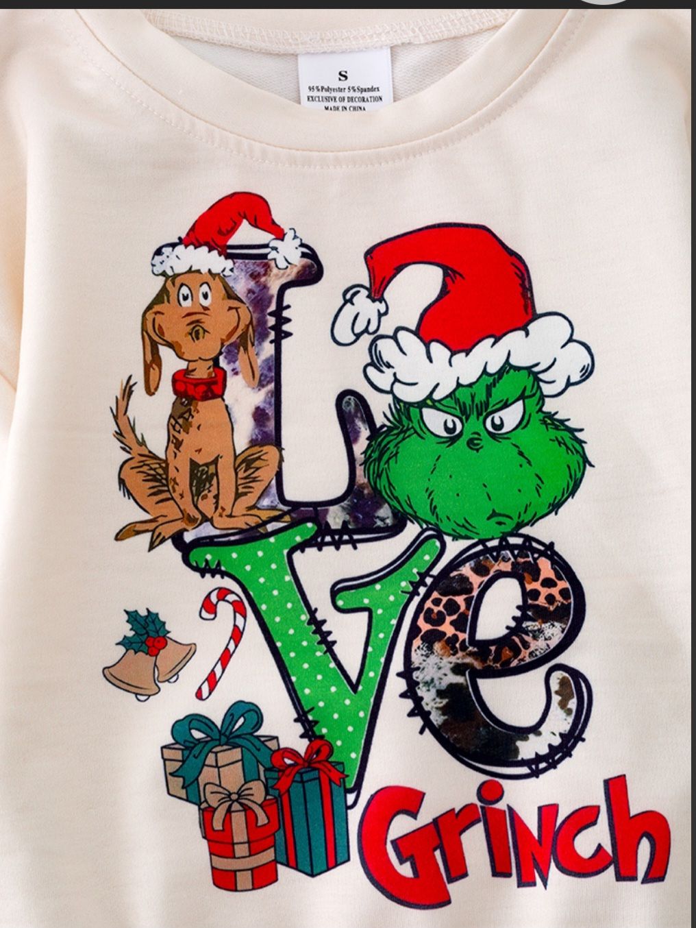 Love Grinch Sweatshirt