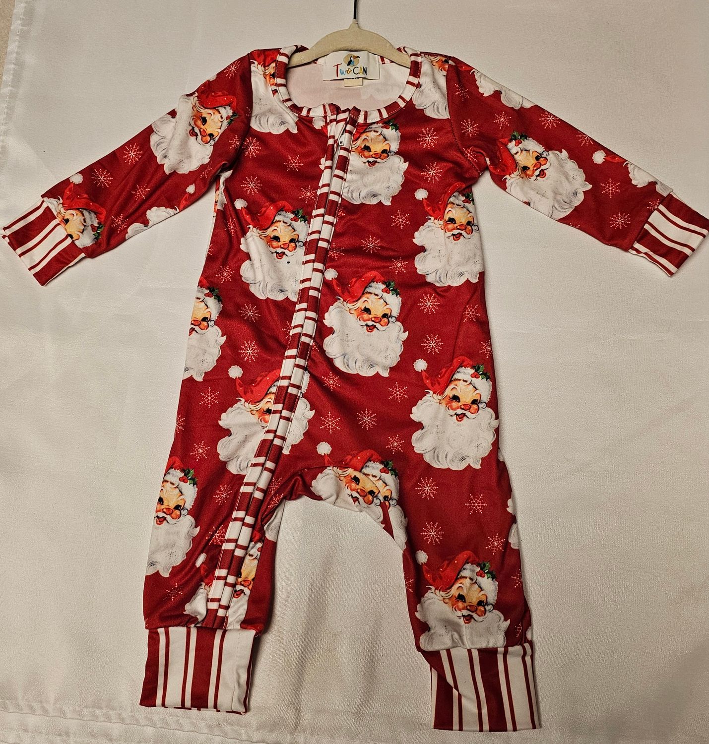 Vintage Santa Romper/Sleeper