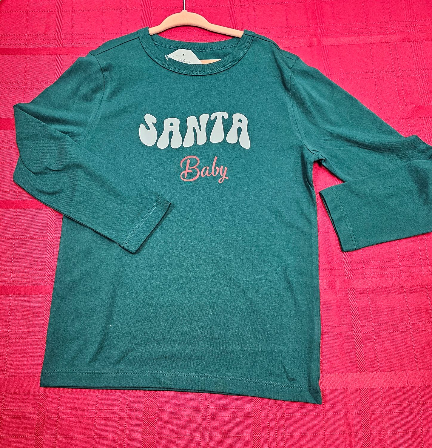 Santa Baby Long Sleeved Tshirt