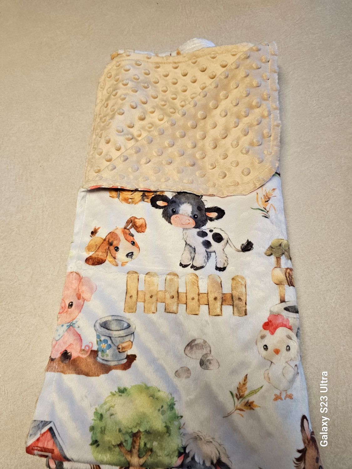 Minky Blanket  30&quot; X 40&quot;